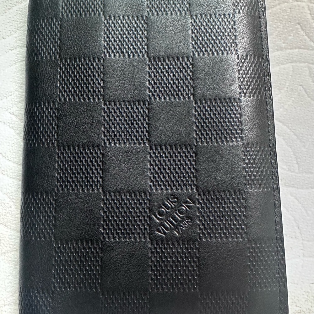 Louis Vuitton Dark Checkered Wallet